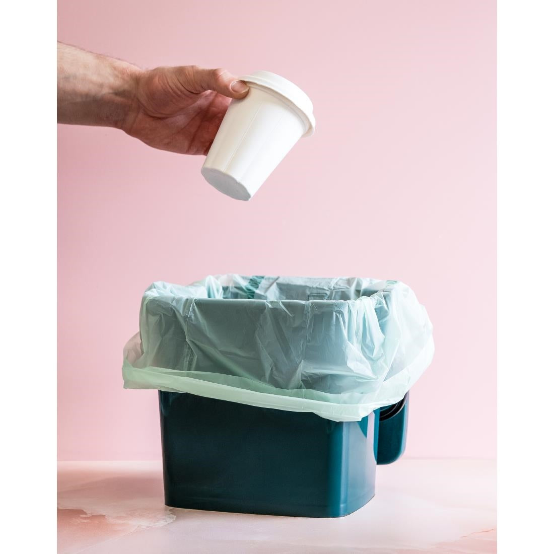 Vegware Compostable Food Caddy Bin Bags 8Ltr (25 Pack)