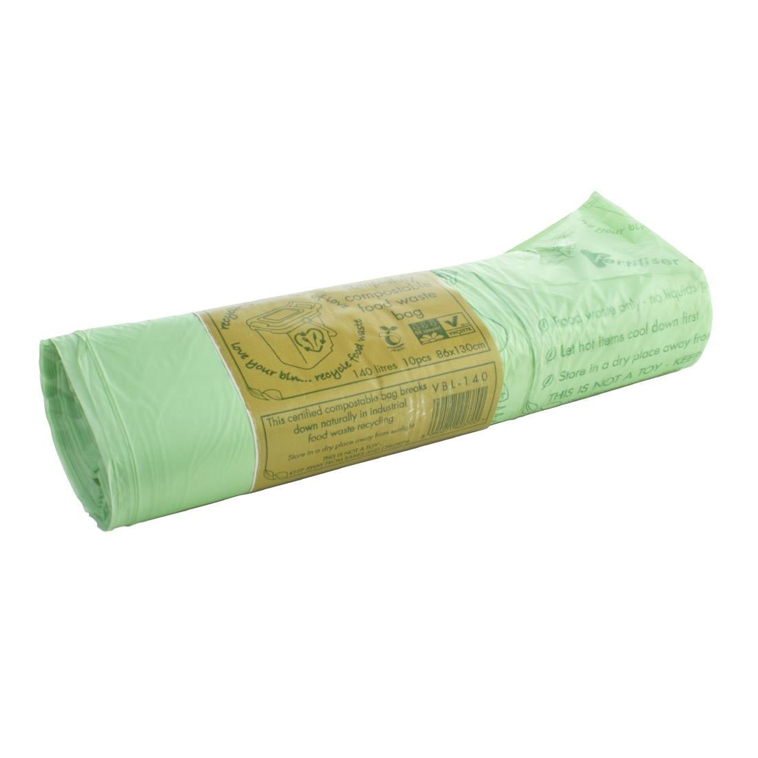 Vegware Compostable Bin Bags 140Ltr (10 Pack)