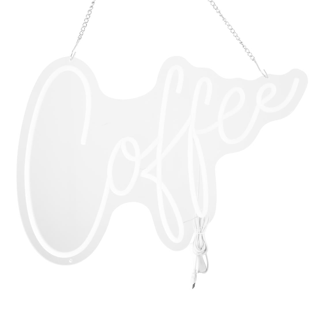 Bolero Neon Coffee Wall Sign Script