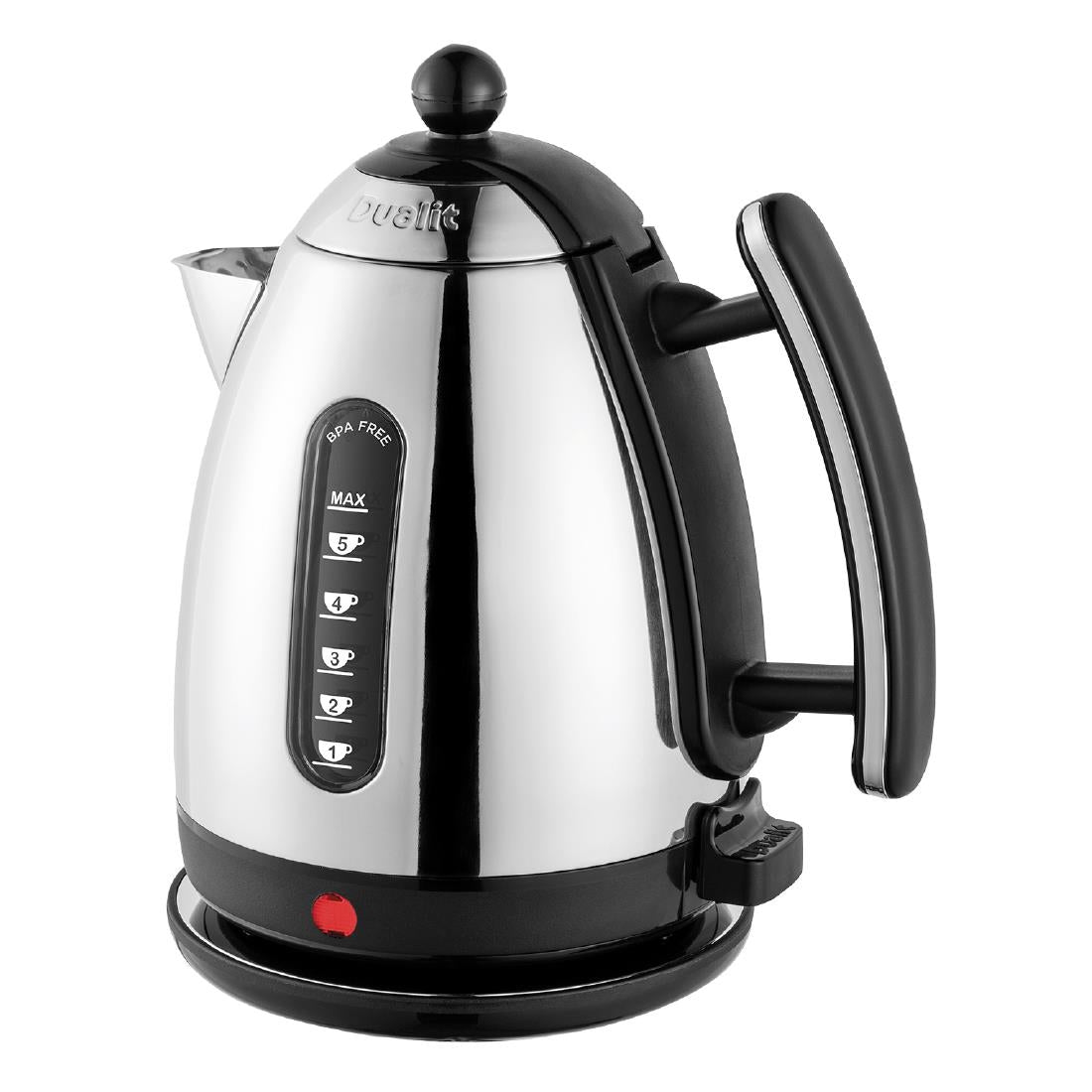 Dualit Lite Jug Kettle Black/Polished