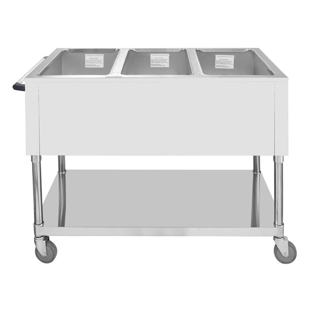 Buffalo Mobile Bain Marie Trolley 3x 1/1GN