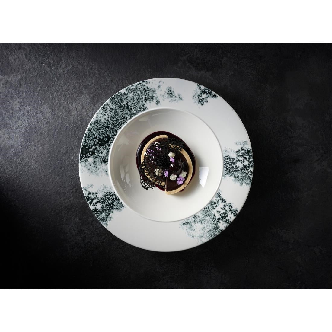 Churchill Alchemy Ambience Standard Rim Bowls Smoke Black 280mm (6 Pack)