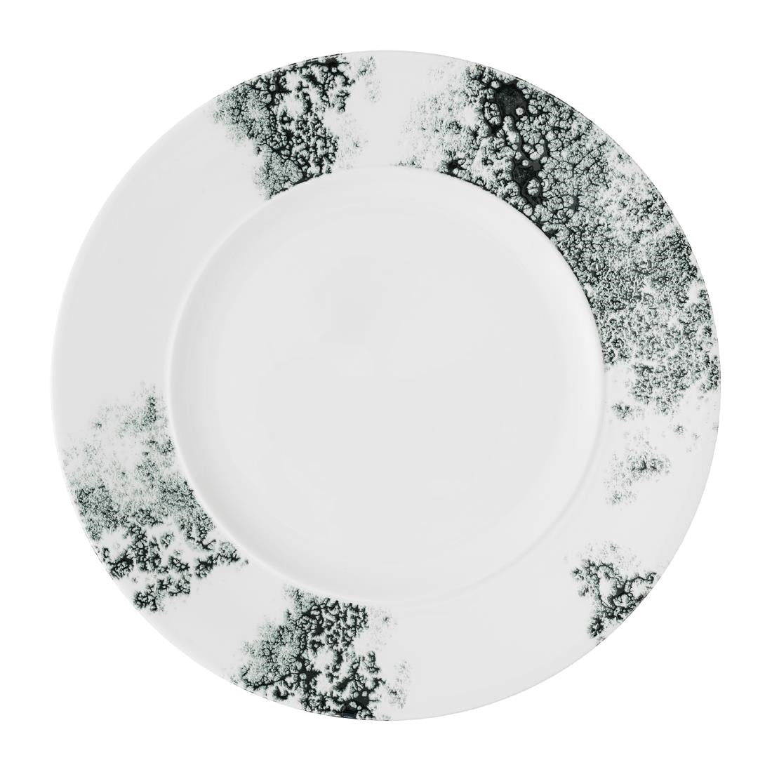 Churchill Alchemy Ambience Standard Rim Plates Smoke Black 280mm (6 Pack)