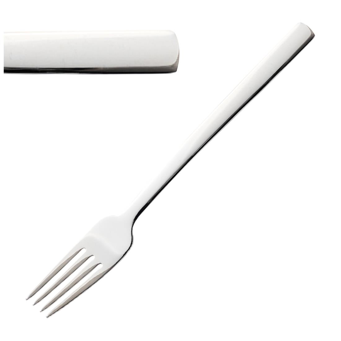 Churchill Linear Cutlery Cake Forks (12 Pack)