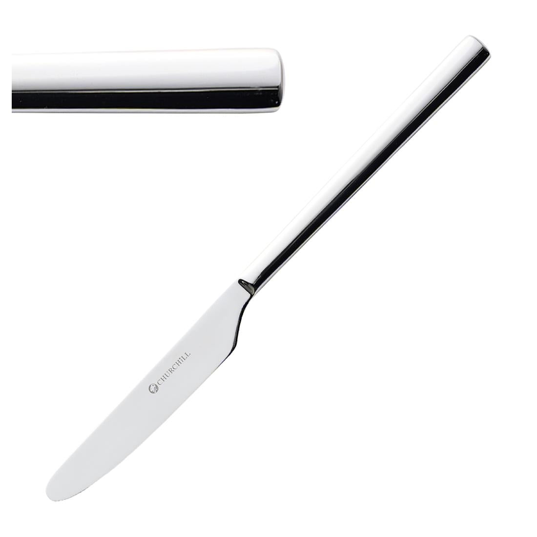 Churchill Linear Cutlery Table Knives (12 Pack)
