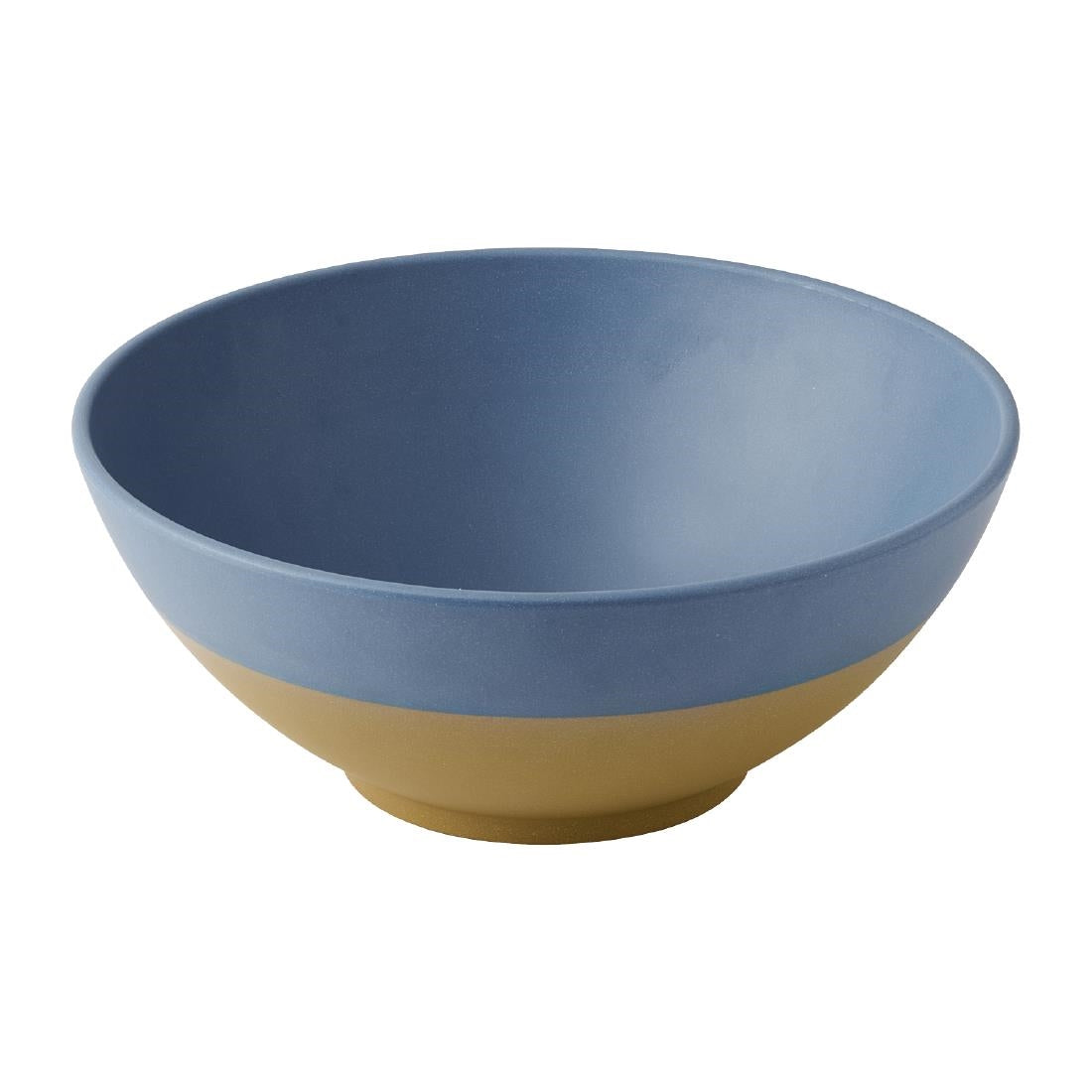 Churchill Emerge Melamine Oslo Blue Deep Serving Bowls 285mm (4 Pack)