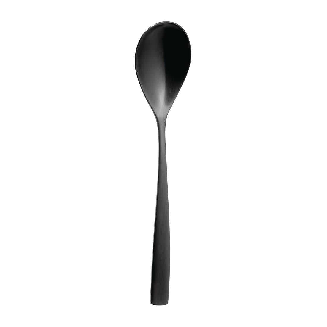 Comas BCN Black Dessert Spoons (12 Pack)