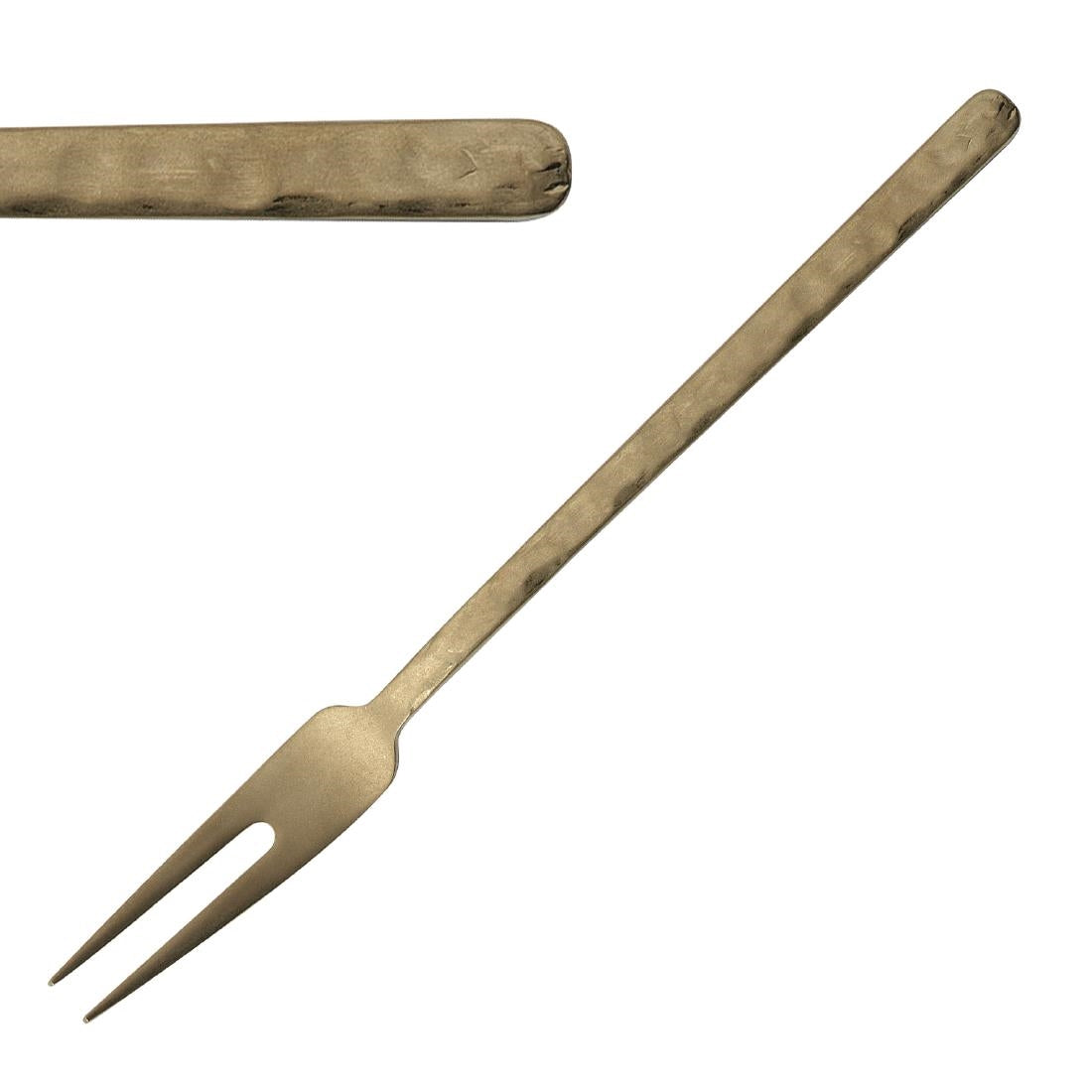 Comas Kodai Vintage Gold 2-Prong Table Forks (12 Pack)
