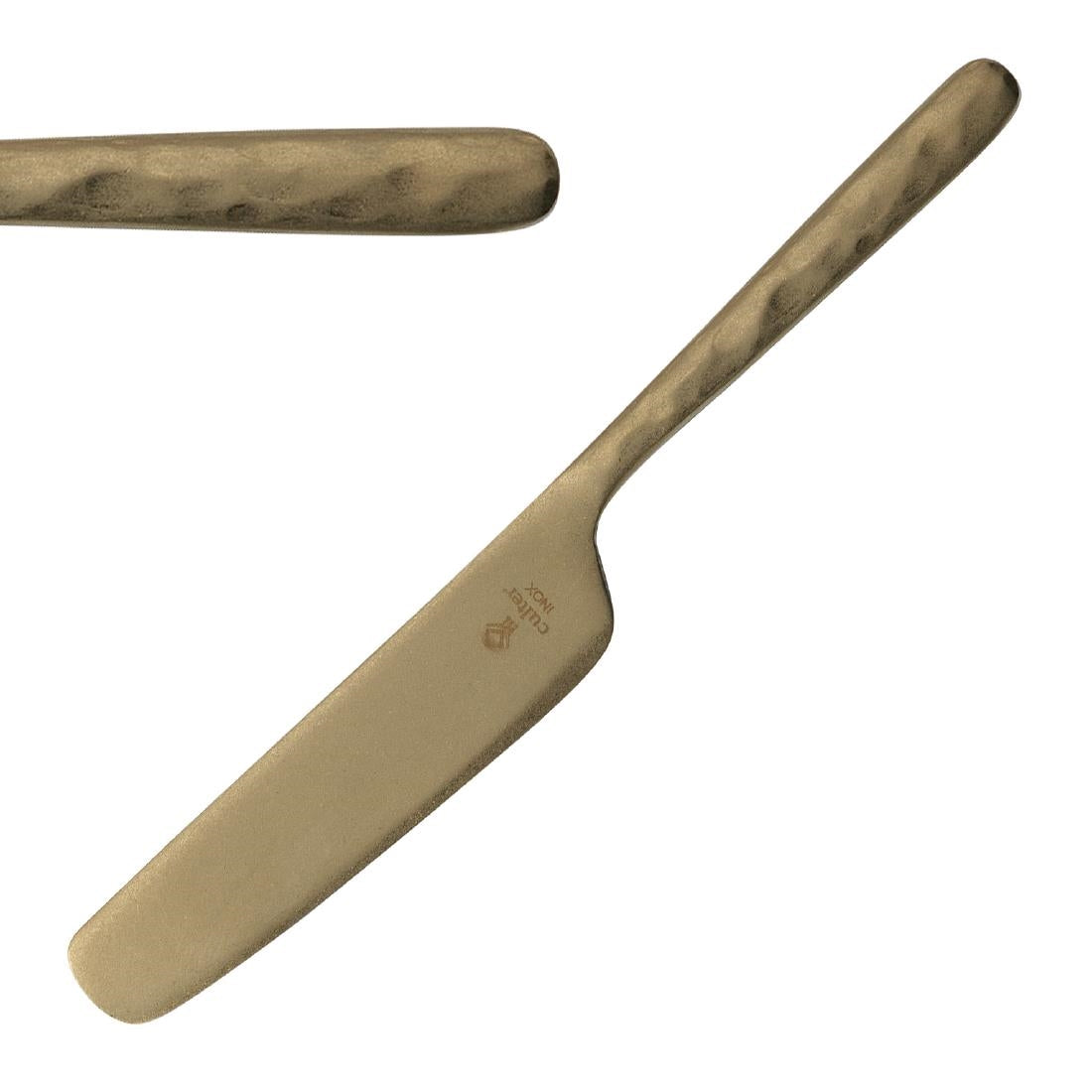 Comas Kodai Vintage Gold Butter Knives (12 Pack)