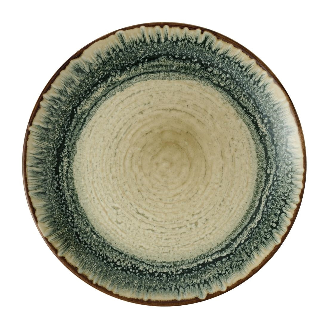 Dudson Harvest Flare Linen Evolve Coupe Plates 260mm (12 Pack)