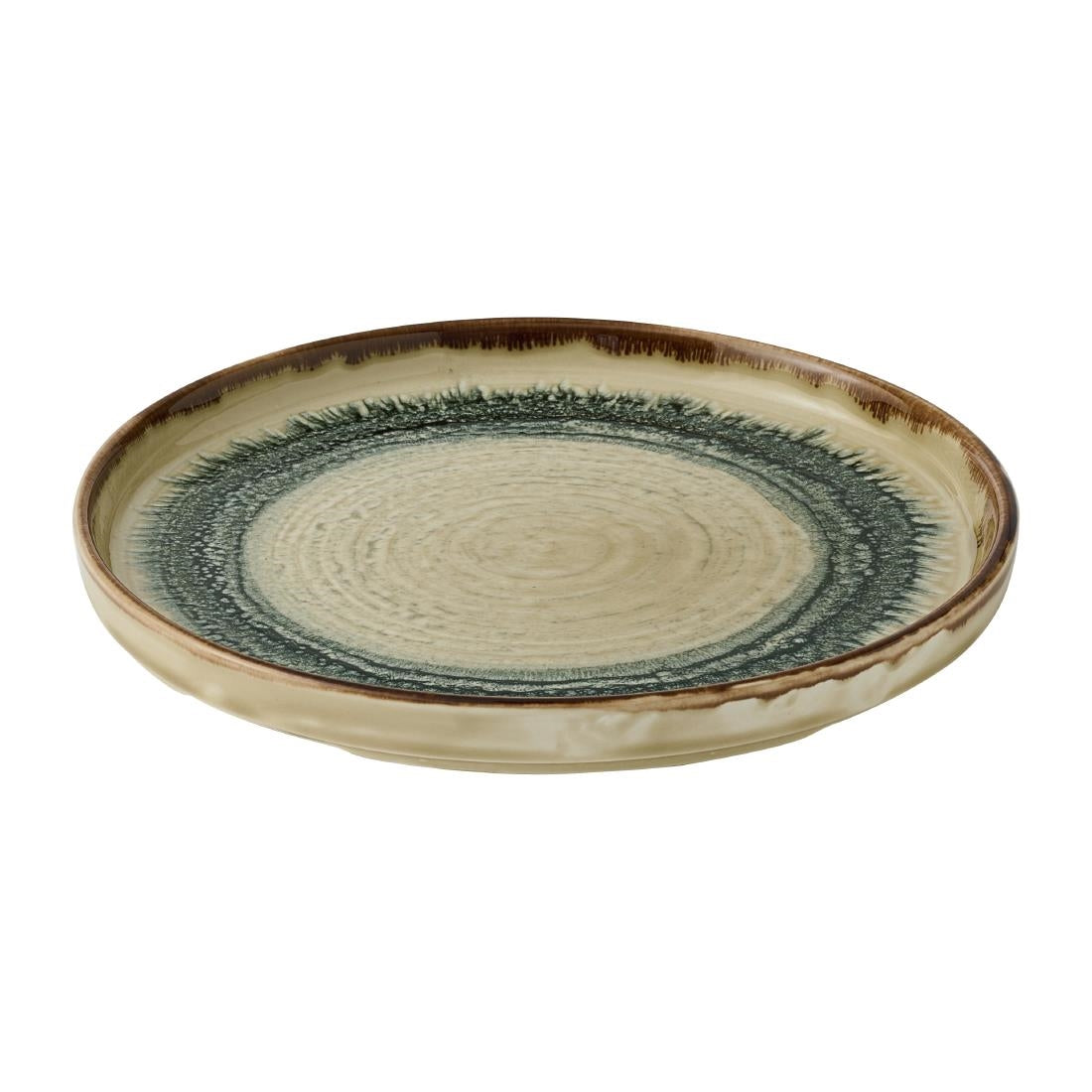 Dudson Harvest Flare Linen Evolve Walled Plates 210mm (6 Pack)