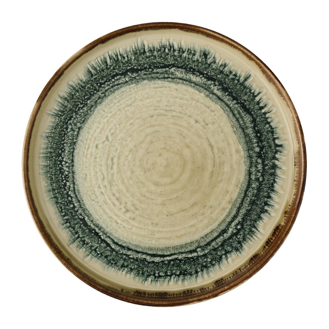 Dudson Harvest Flare Linen Evolve Walled Plates 210mm (6 Pack)