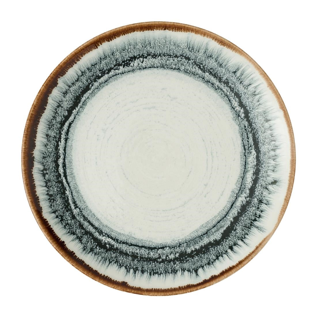 Dudson Harvest Flare Natural Evolve Coupe Plates 217mm (12 Pack)