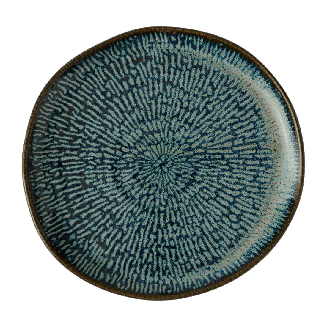 Churchill Envisage Cascade Sapphire Blue Natural Plates 215mm (6 Pack)