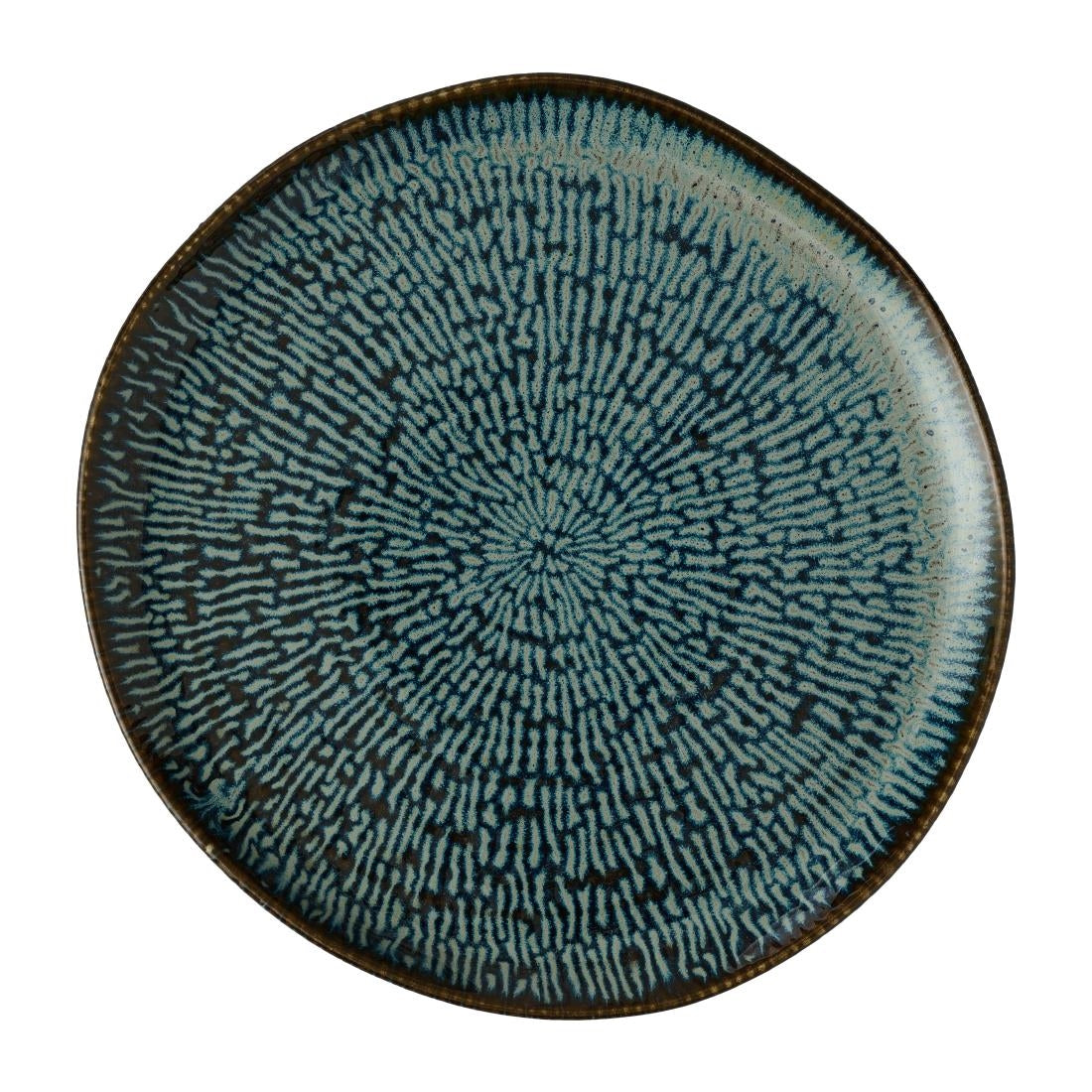 Churchill Envisage Cascade Sapphire Blue Natural Plates 255mm (6 Pack)