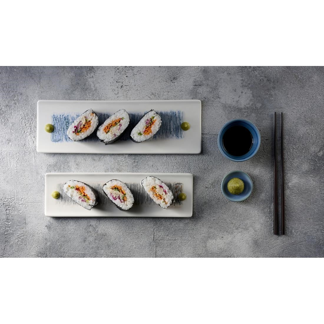 Churchill Lyra Pink Tasting Trays 247x88mm (6 Pack)