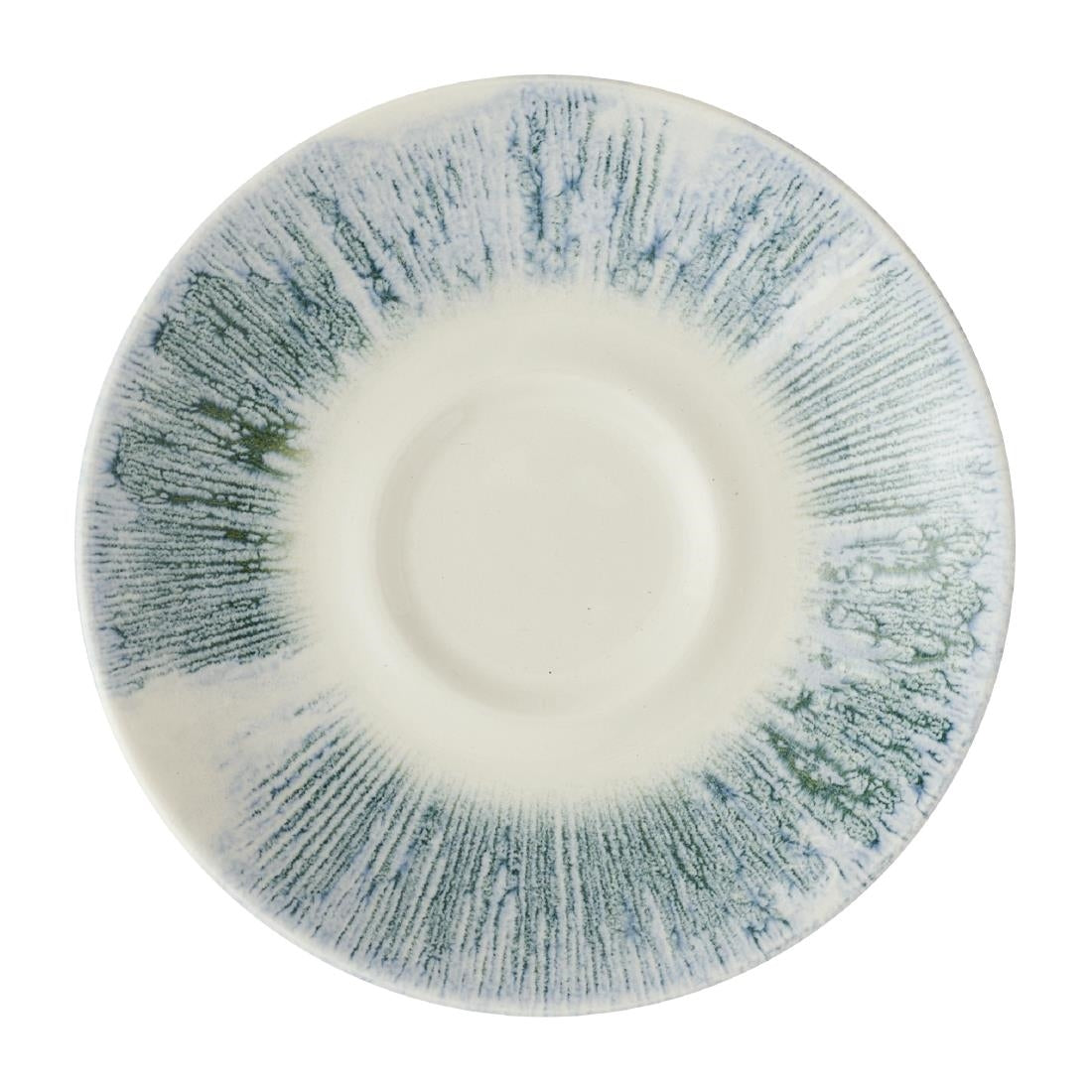 Churchill Lyra Blue Espresso Saucers 118mm (12 Pack)