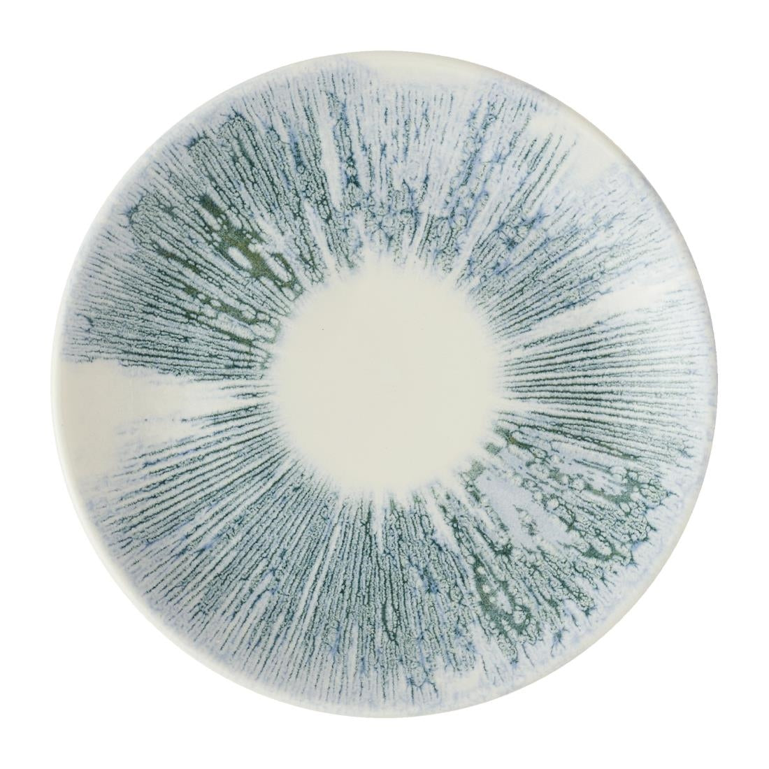 Churchill Lyra Blue Evolve Coupe Plates 165mm (12 Pack)