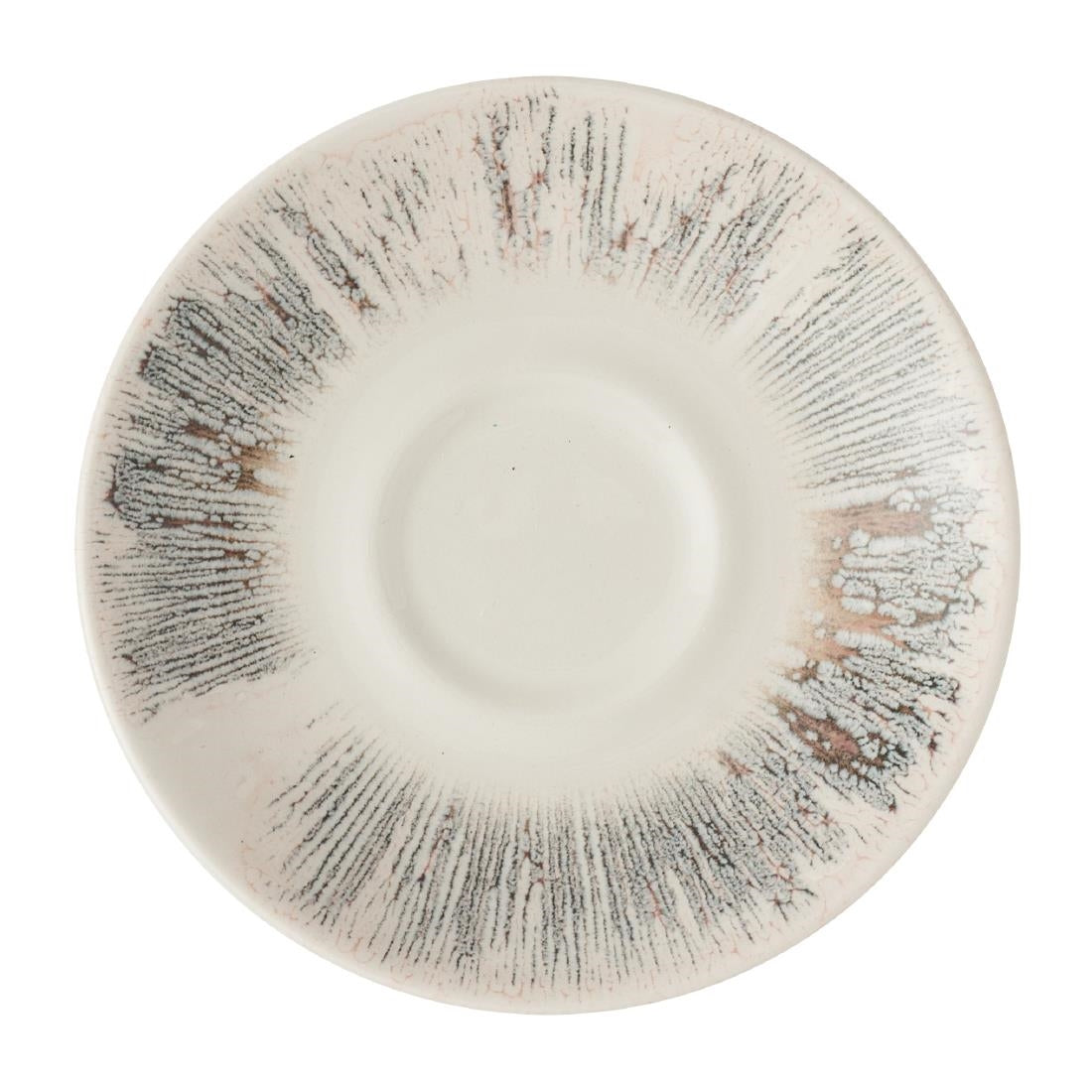 Churchill China Lyra Pink Cappuccino Saucers 156mm (12 Pack)