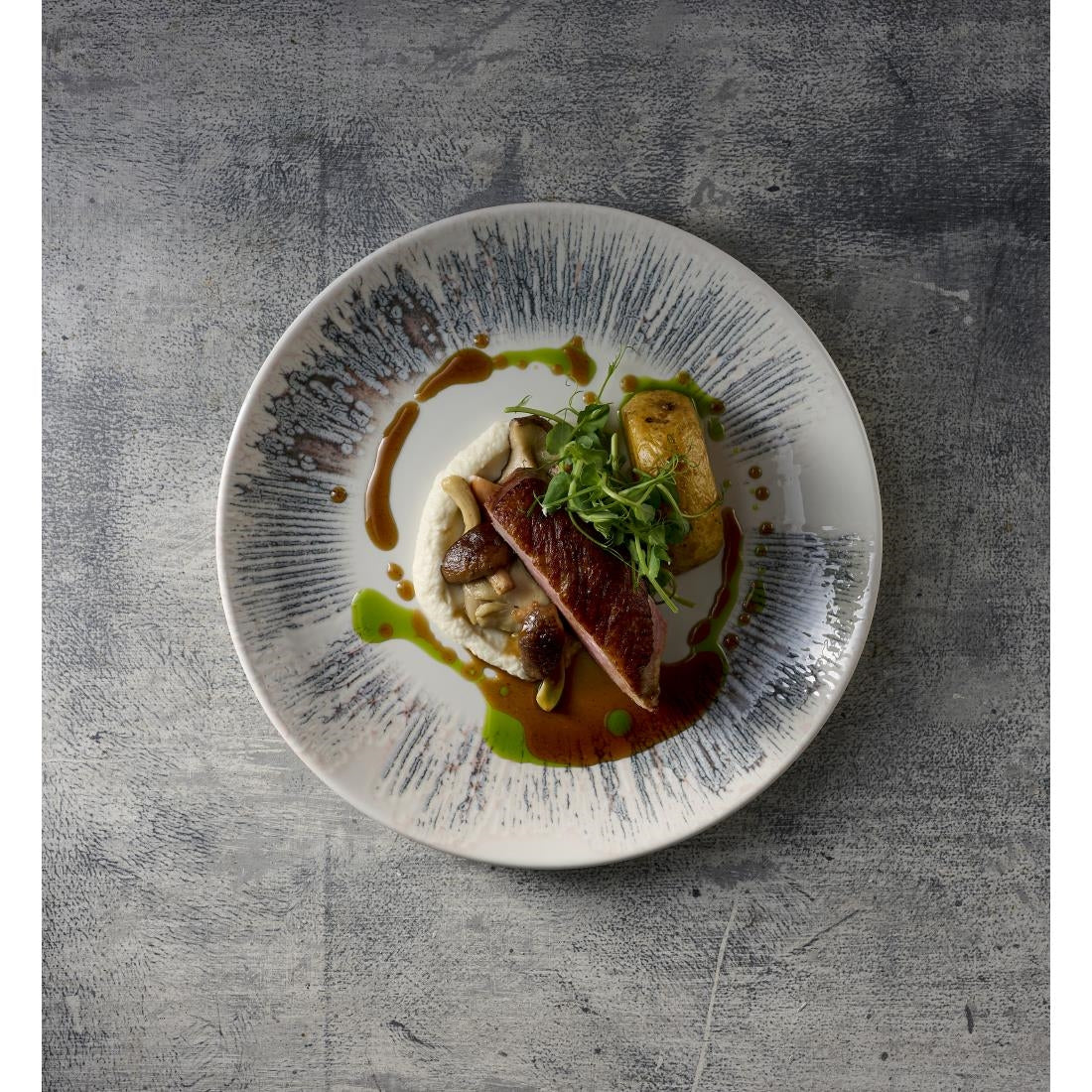 Churchill Lyra Pink Evolve Coupe Plates 260mm (12 Pack)