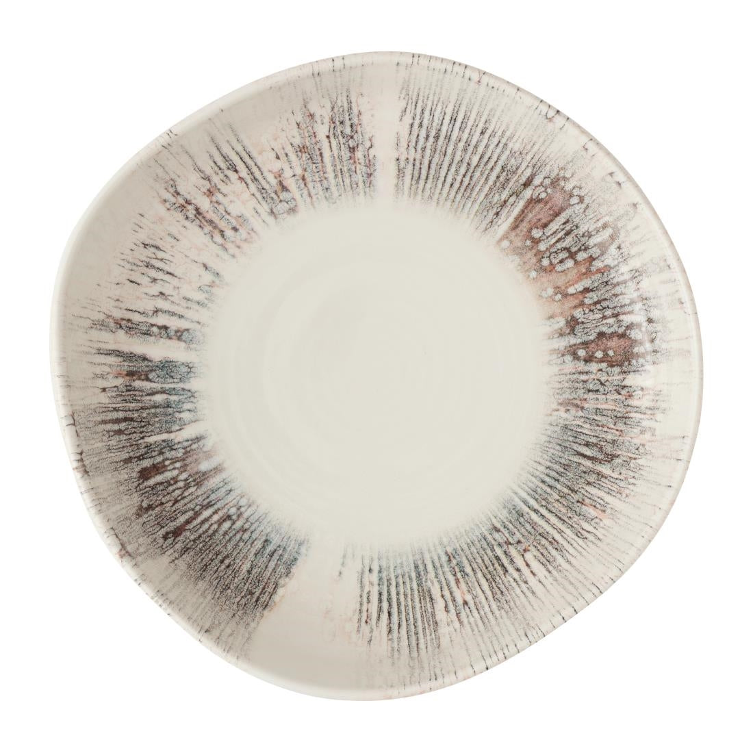 Churchill Lyra Pink Organic Walled Bowls 230mm (6 Pack)