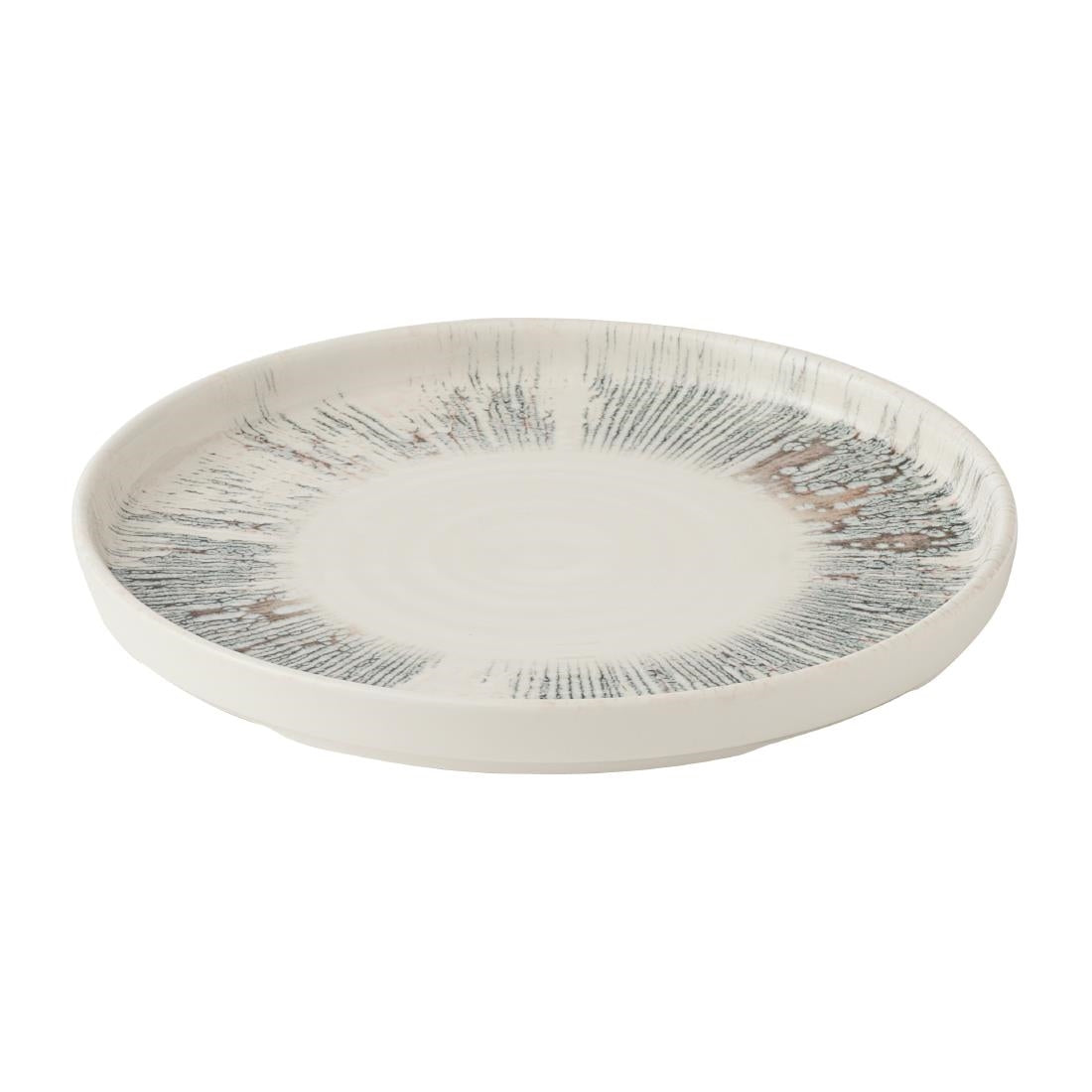 Churchill Lyra Pink Walled Plates 210mm (6 Pack)