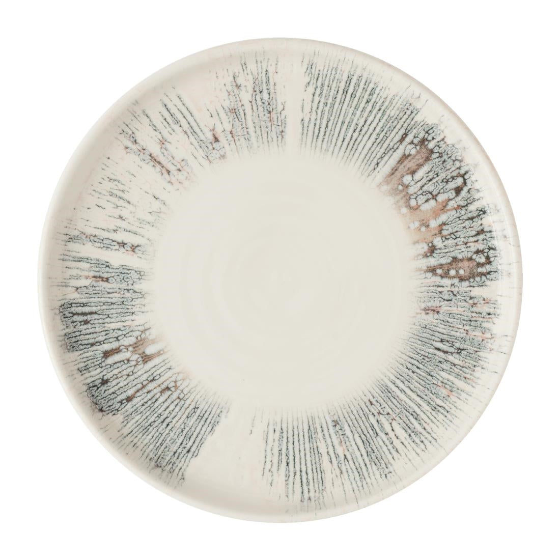 Churchill Lyra Pink Walled Plates 210mm (6 Pack)