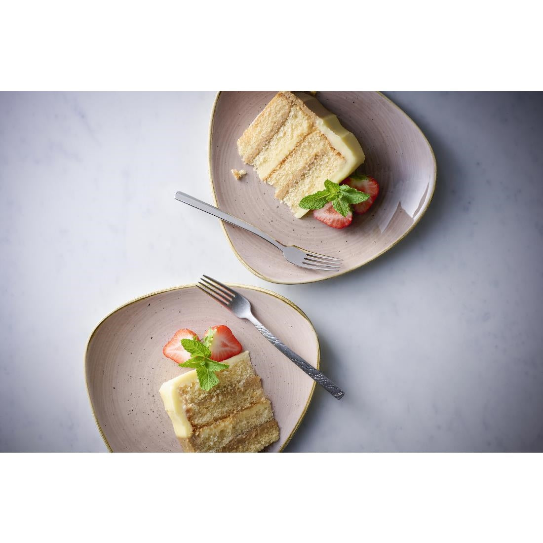 Churchill Stonecast Truffle Evolve Coupe Plates 260mm (12 Pack)