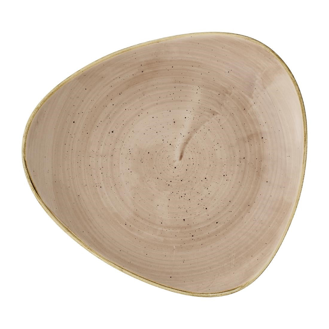 Churchill Stonecast Truffle Lotus Plates 229mm (12 Pack)