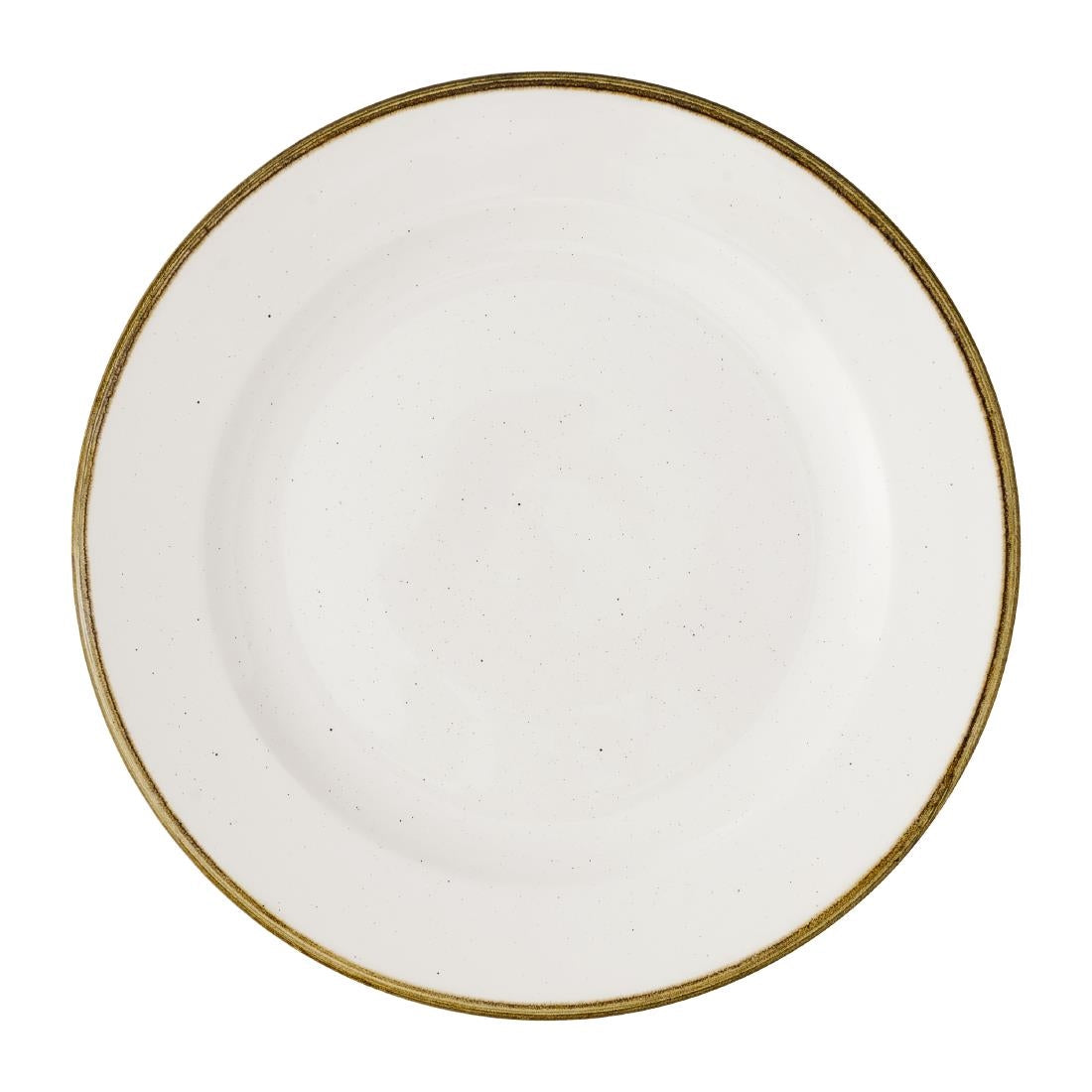 Churchill Stonecast Barley White Profile Plates 210mm (12 Pack)