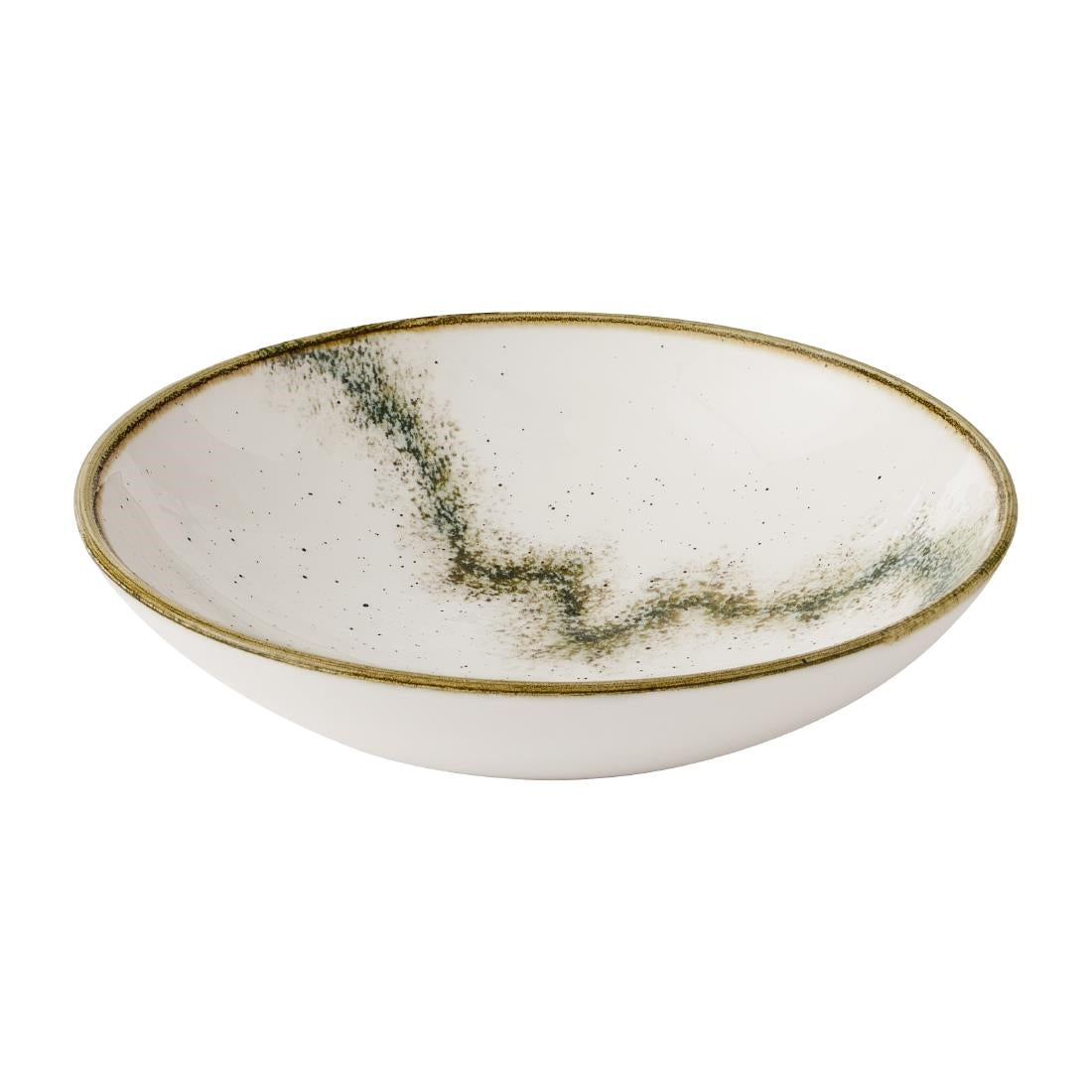 Churchill Stonecast Spice Barley White Coupe Bowls 182mm (12 Pack)