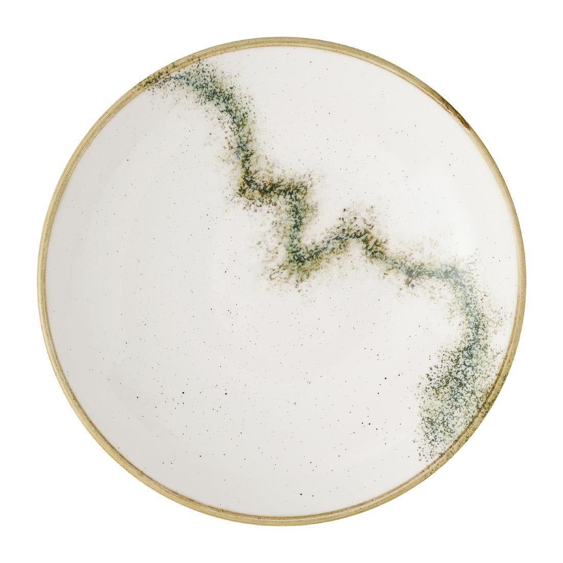 Churchill Stonecast Spice Barley White Coupe Bowls 248mm (12 Pack)