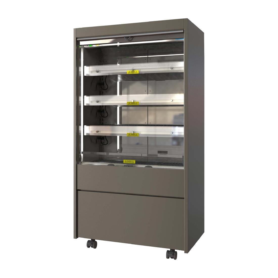 Money Maker Heated Tall Merchandiser with Night Blind MMH900S