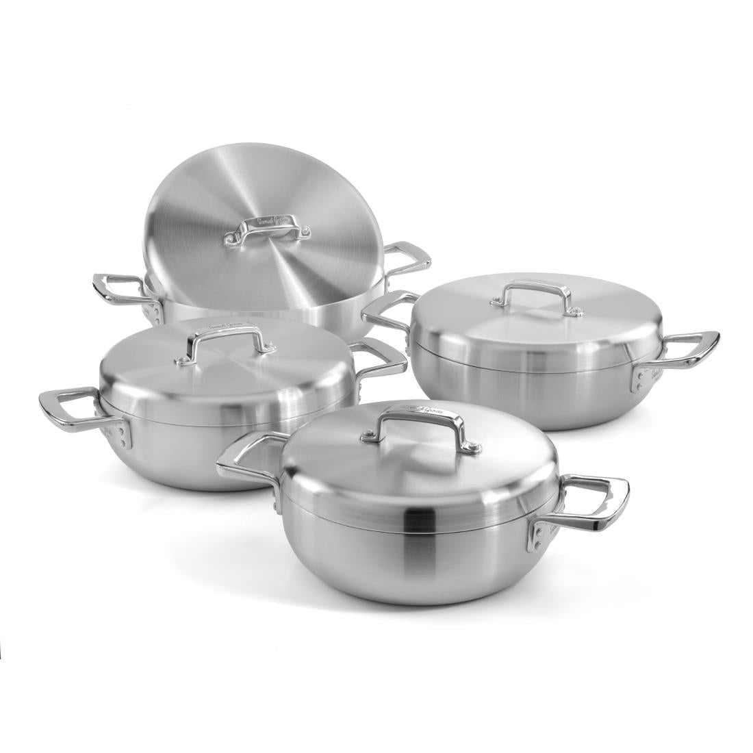 Samuel Groves Urban St/St Tri-Ply Chefs Pan with Domed Lid 26cm