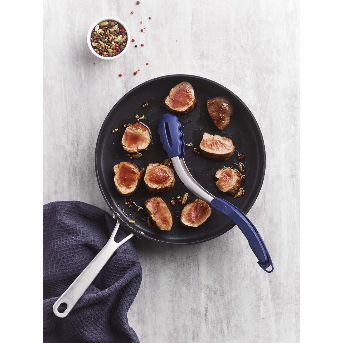 Deglon Blue Kitchen Tong 320mm