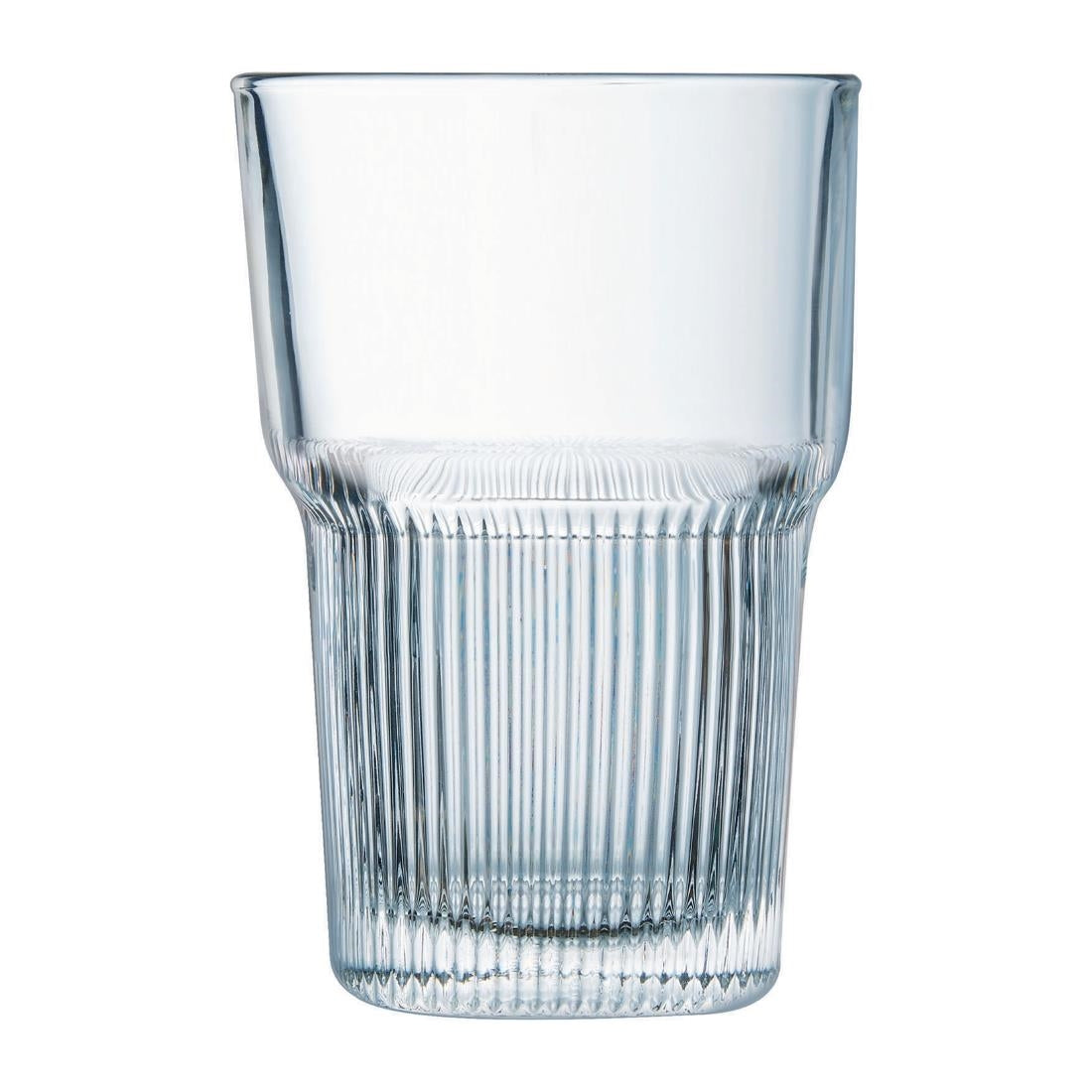 Arcoroc Starline Toughened Hiball Glasses 420ml (24 Pack)
