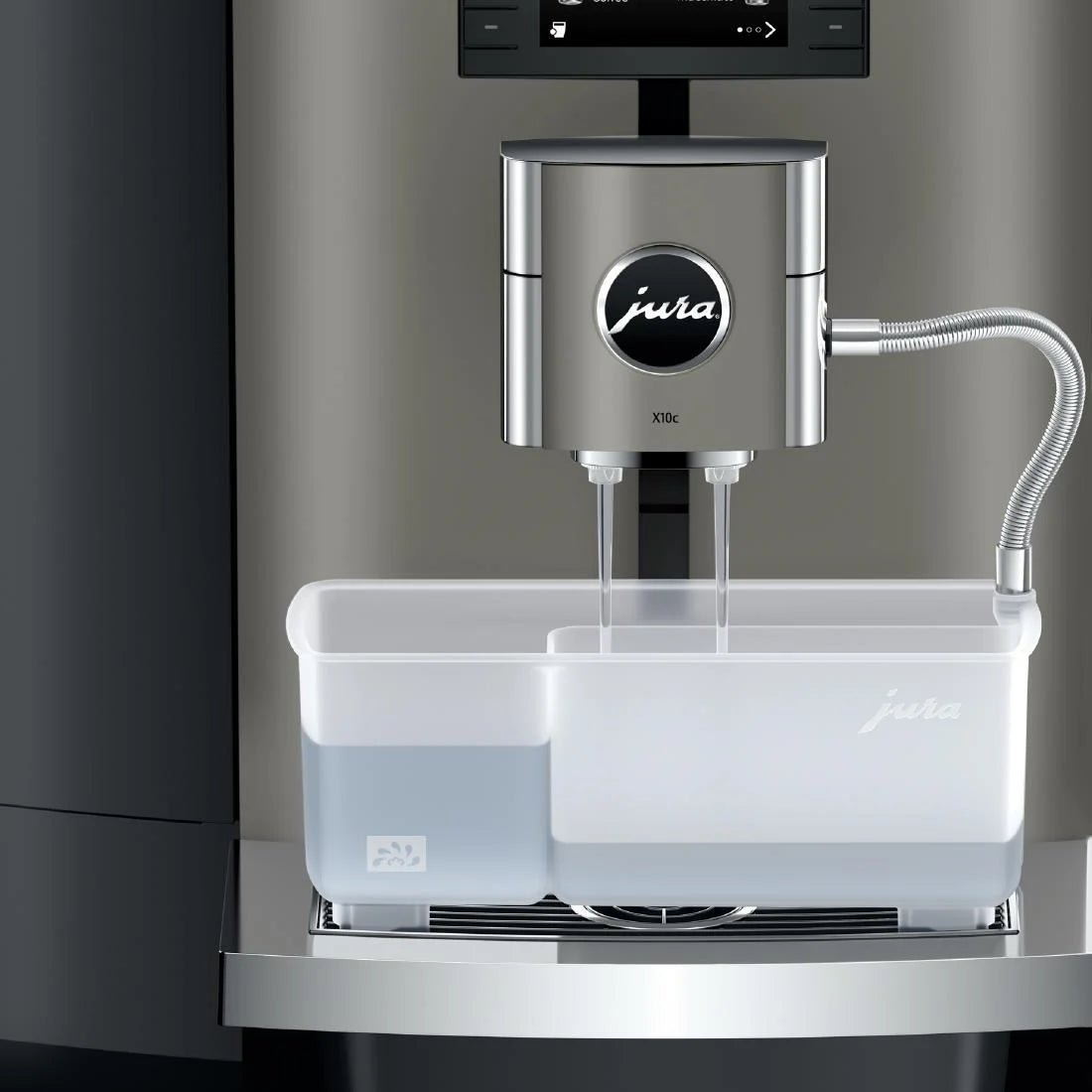 JURA Coffee Machine X10C Dark Inox