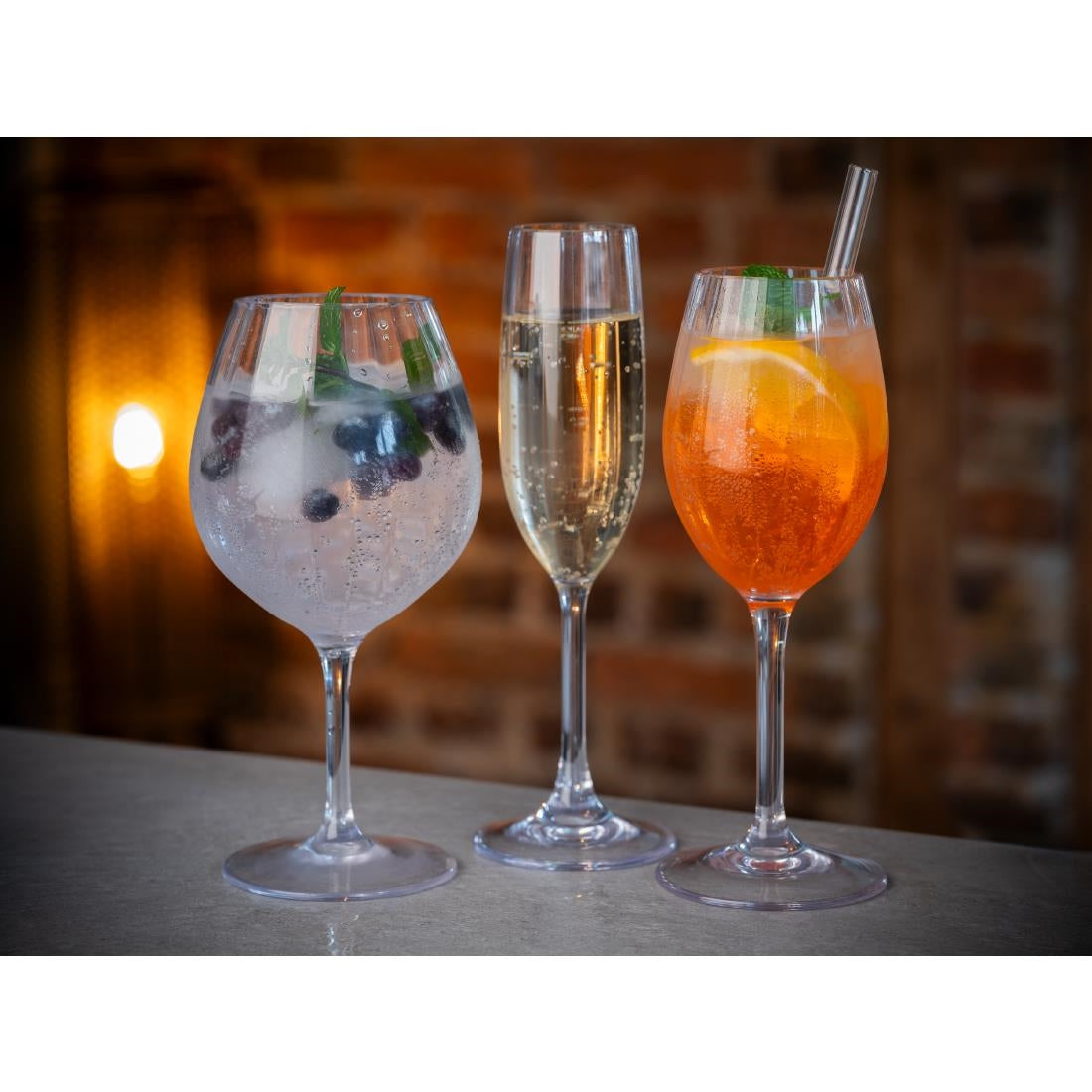 APS Perfection Champagne Glasses 190ml (12 Pack)