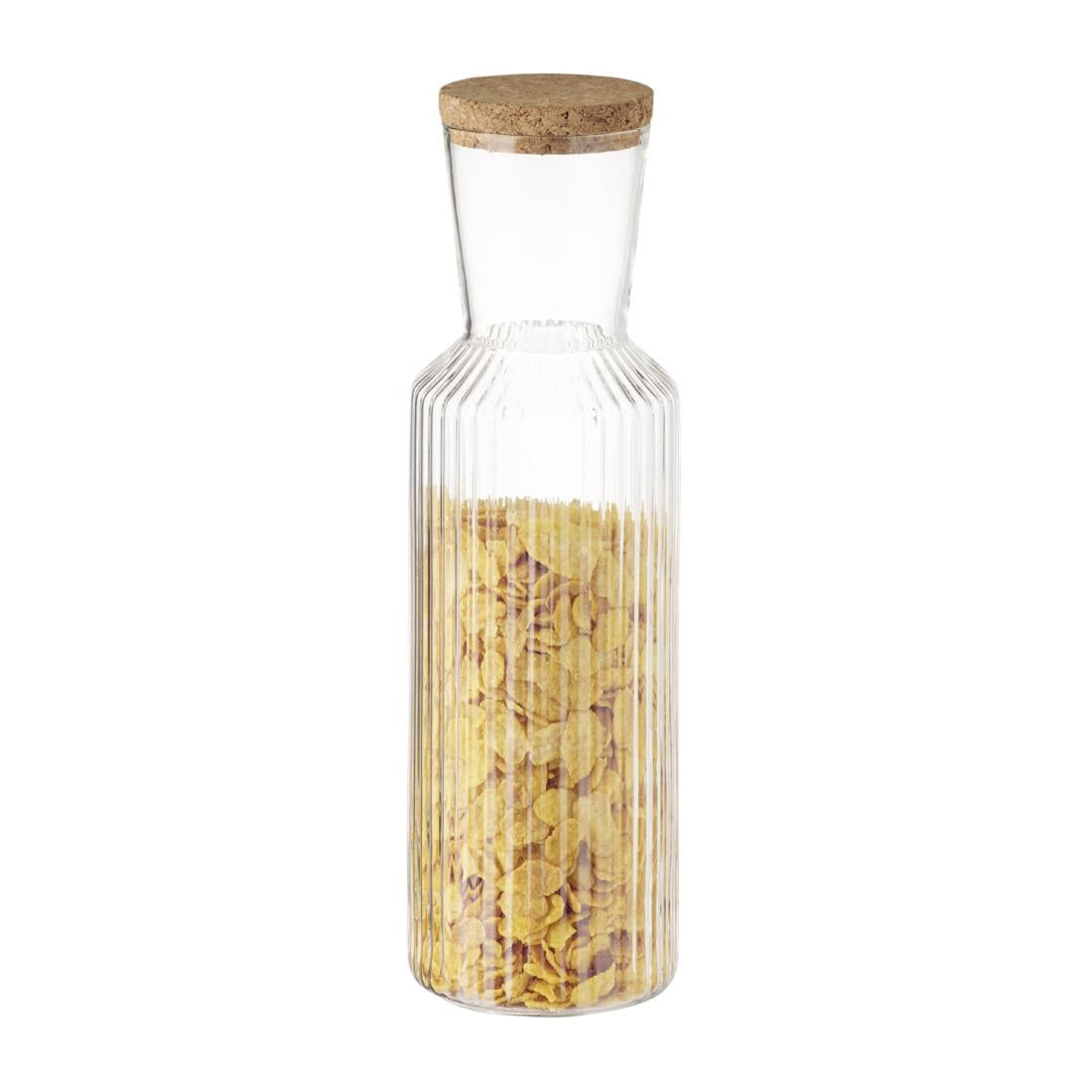 APS Lines Glass Carafe 1Ltr