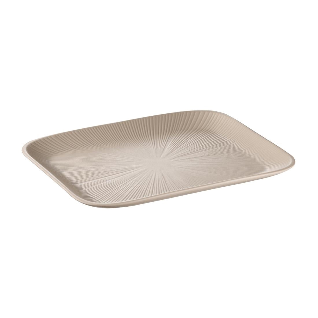 APS Nero GN 1/2 Tray Sand 325x265mm