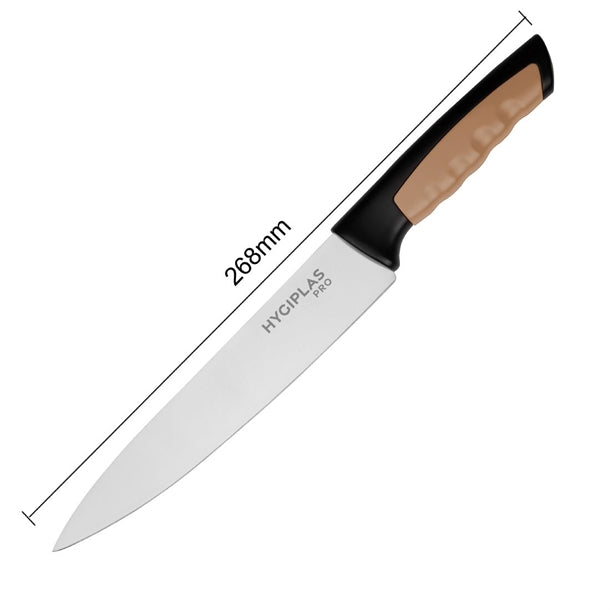 Hygiplas Pro Chef Knife Brown 21.5cm