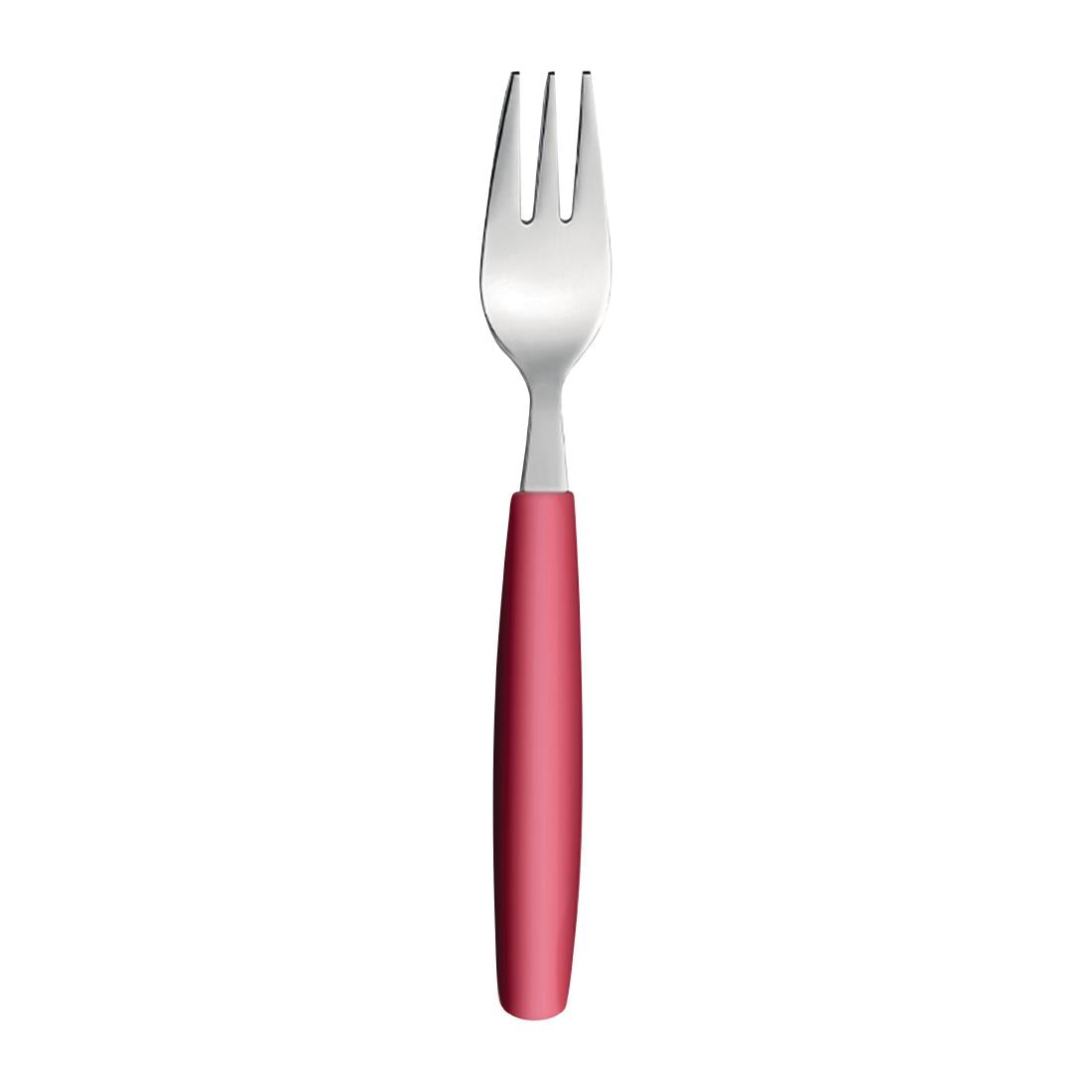 Amefa PIXEL Cake Forks Red (12 Pack)