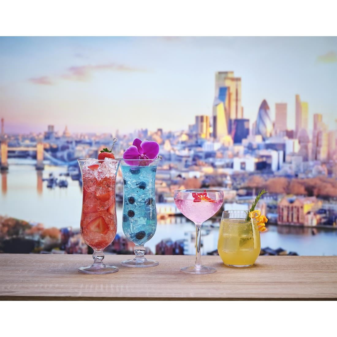 Royal Leerdam Specials Cocktails Hurricane Glasses 440ml/15.5oz (6 Pack)