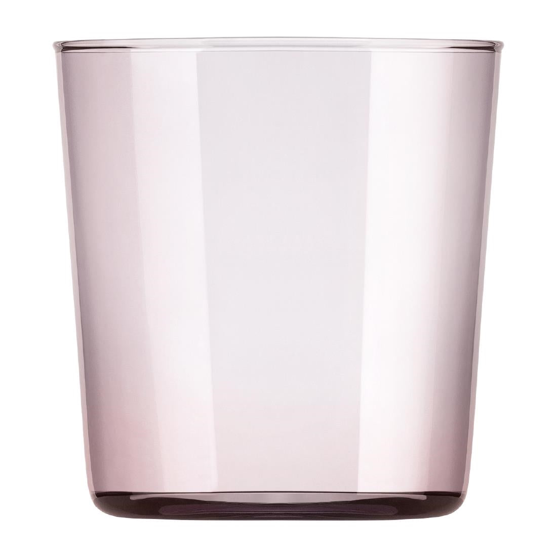 Onis Cidra Double Old Fashioned Tumblers Pink 390ml/13.75oz (6 Pack)