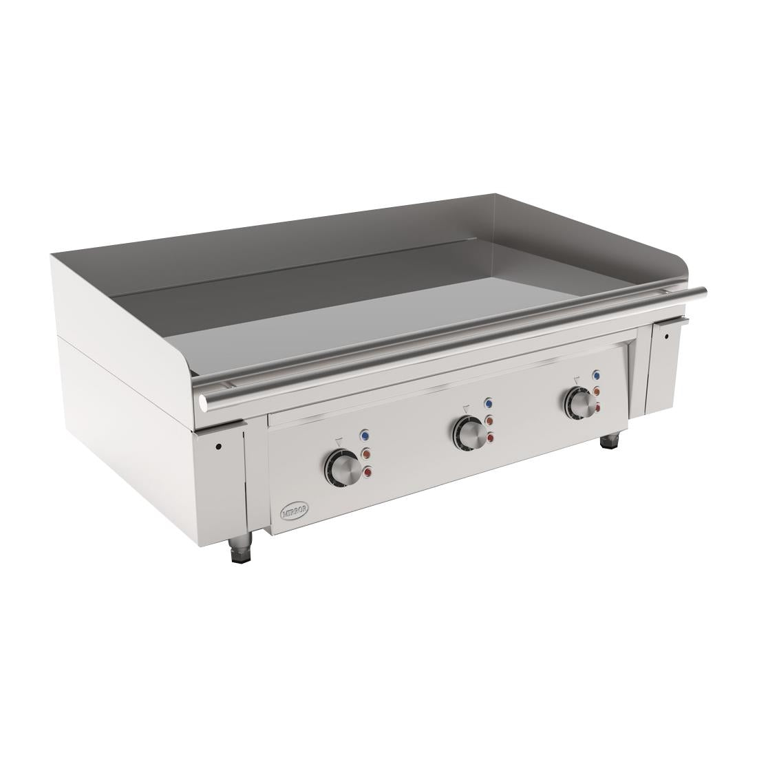 Mirror Heavy Duty Smooth Chrome Plate Electric Griddle M1000E