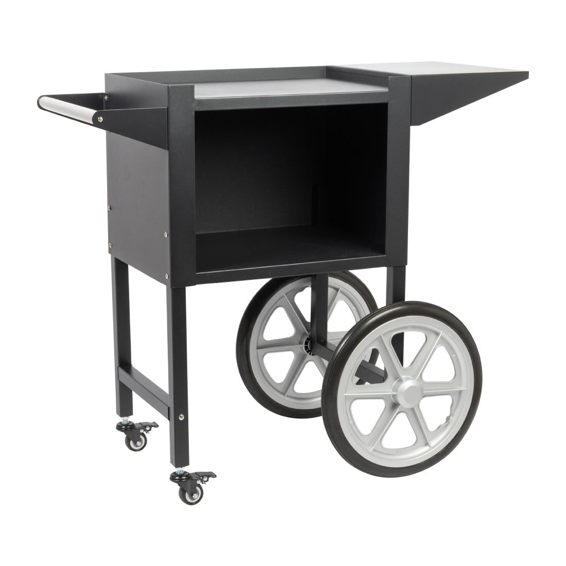 Haxro HX8588 Popcorn Machine and Cart Black