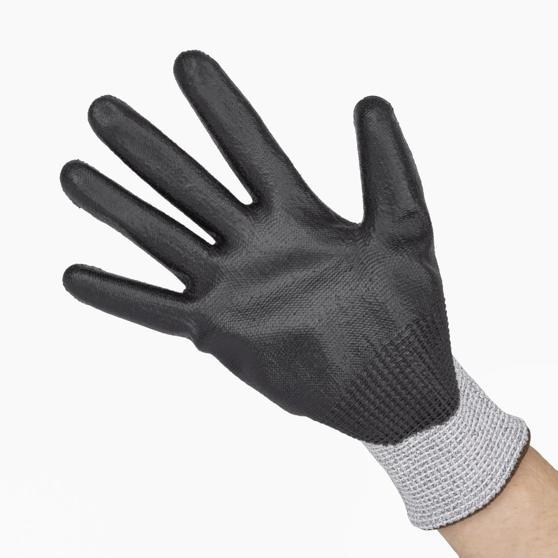 KeepSAFE PU Palm Coated Gloves Grey/Black Size 9 (12 Pack)