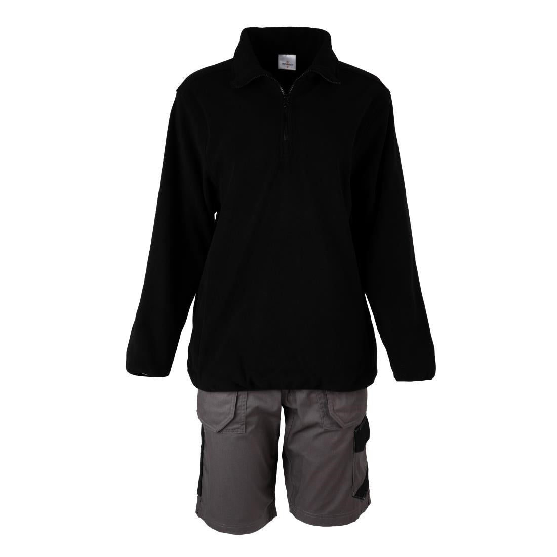 Endurance 1/4 Zip Micro Fleece Black XL