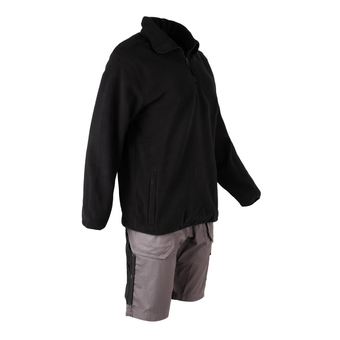 Endurance 1/4 Zip Micro Fleece Black XL