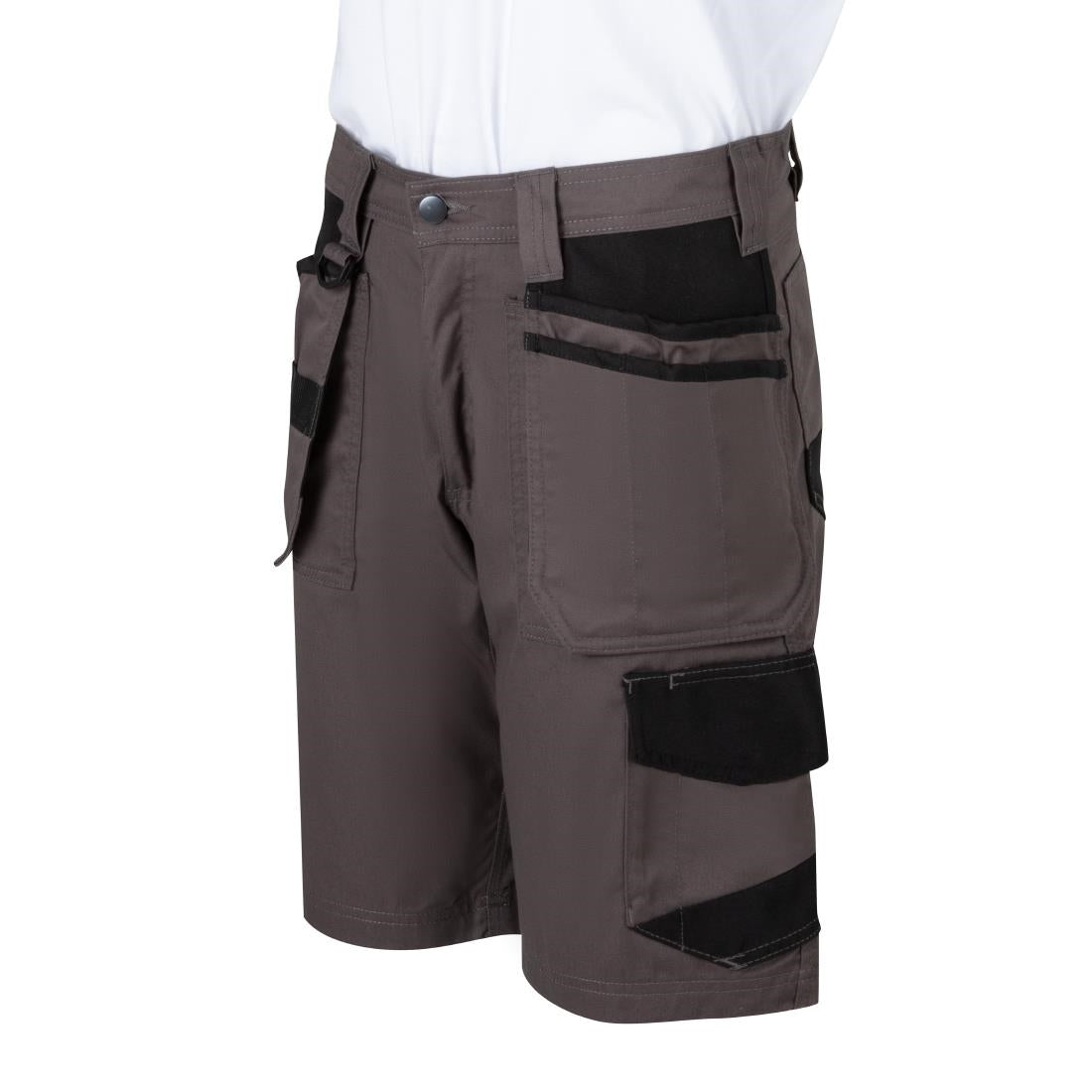 Endurance Holster Shorts Two Tone Grey/Black 48"
